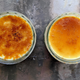 creme brulee on tray